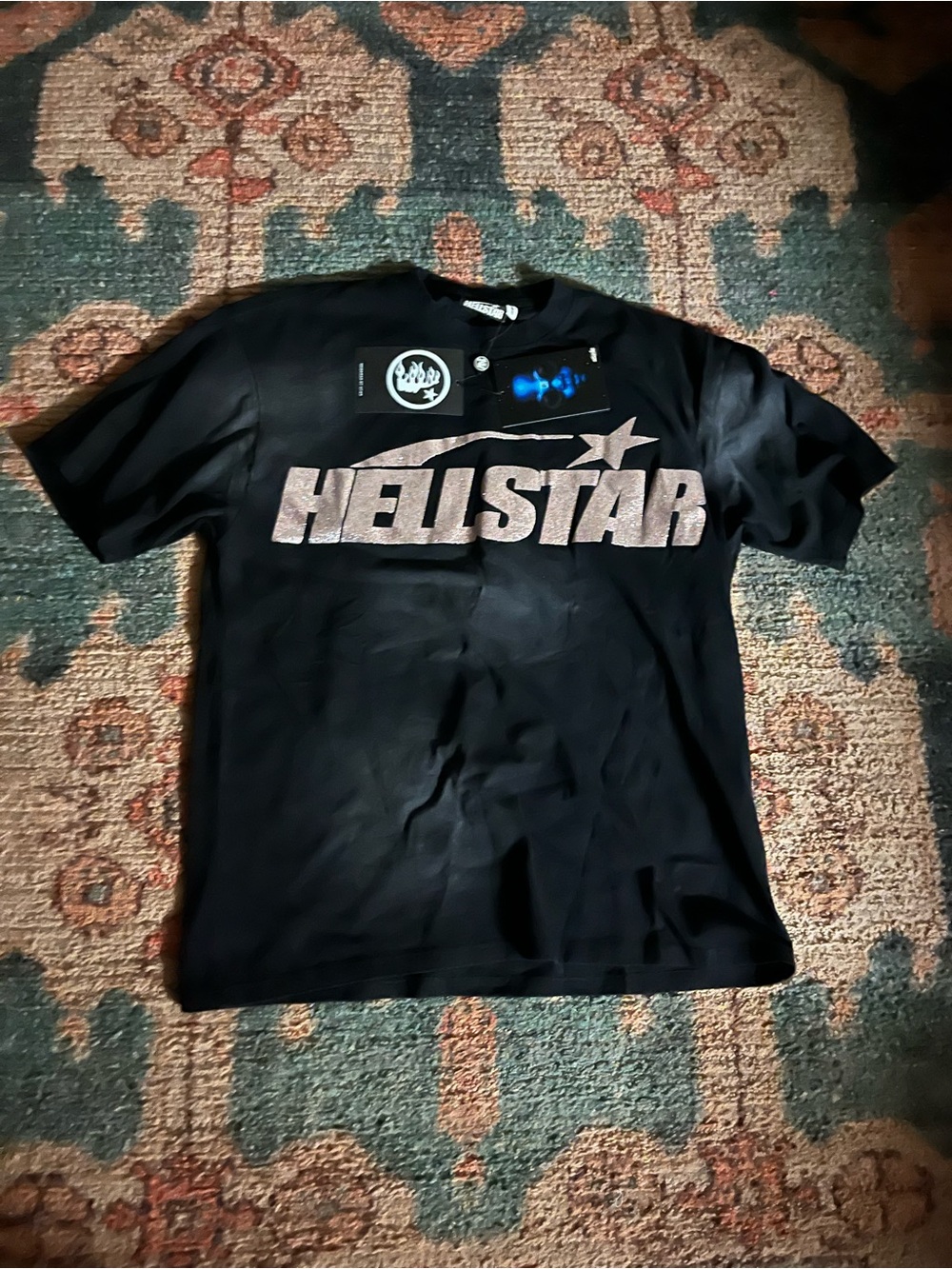 Black Hellstar Graphic Tee